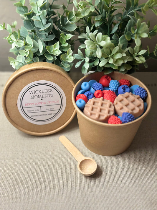 Berry Waffle Crunch Scoopie Wax Melt Cup 7oz
