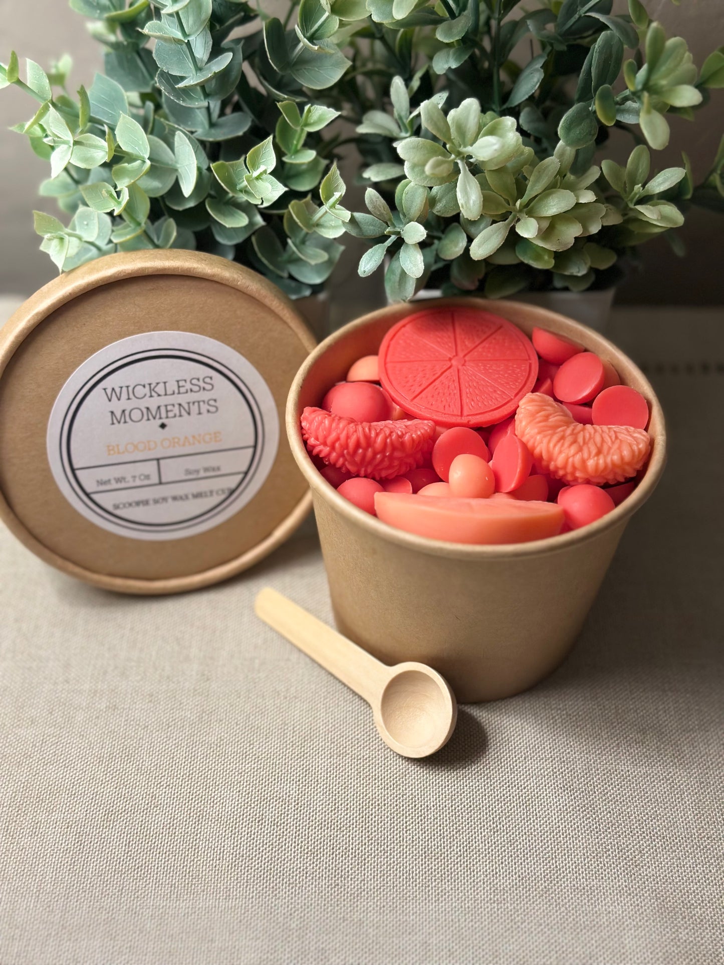 Blood Orange Scoopie Wax Melt Cup 7oz
