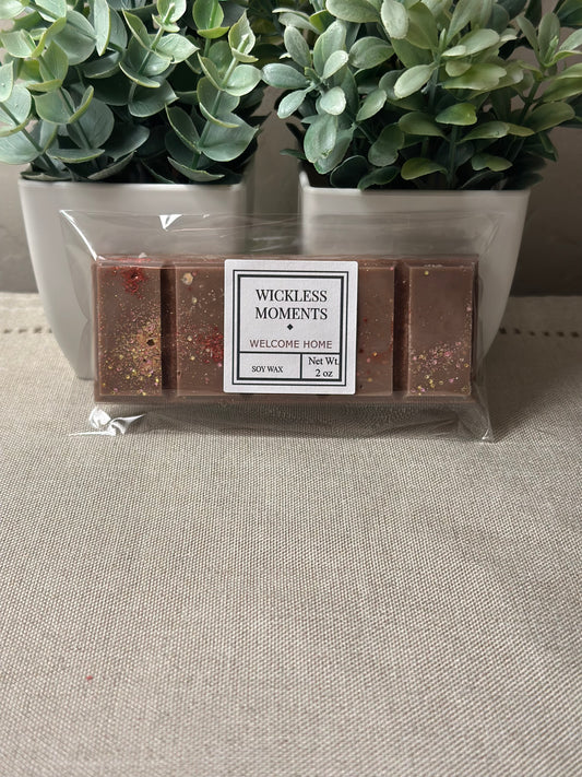 Welcome Home Soy Wax Snap Bar