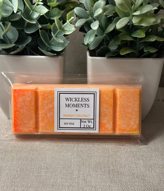 Mango Coconut Soy Wax Snap Bar