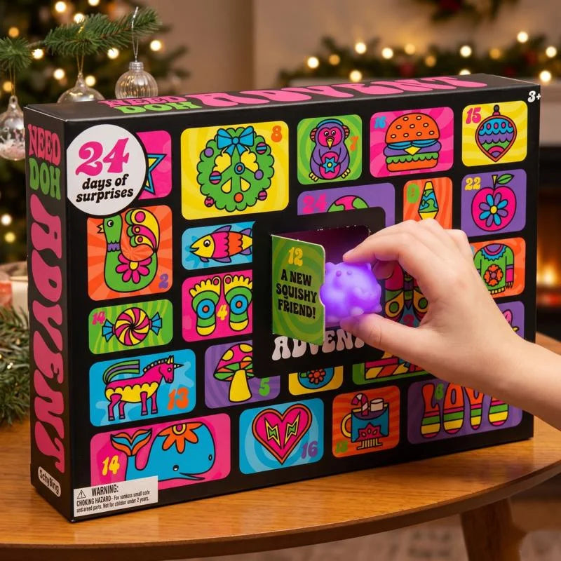 24 Day Squishy Advent Calendar for Kids