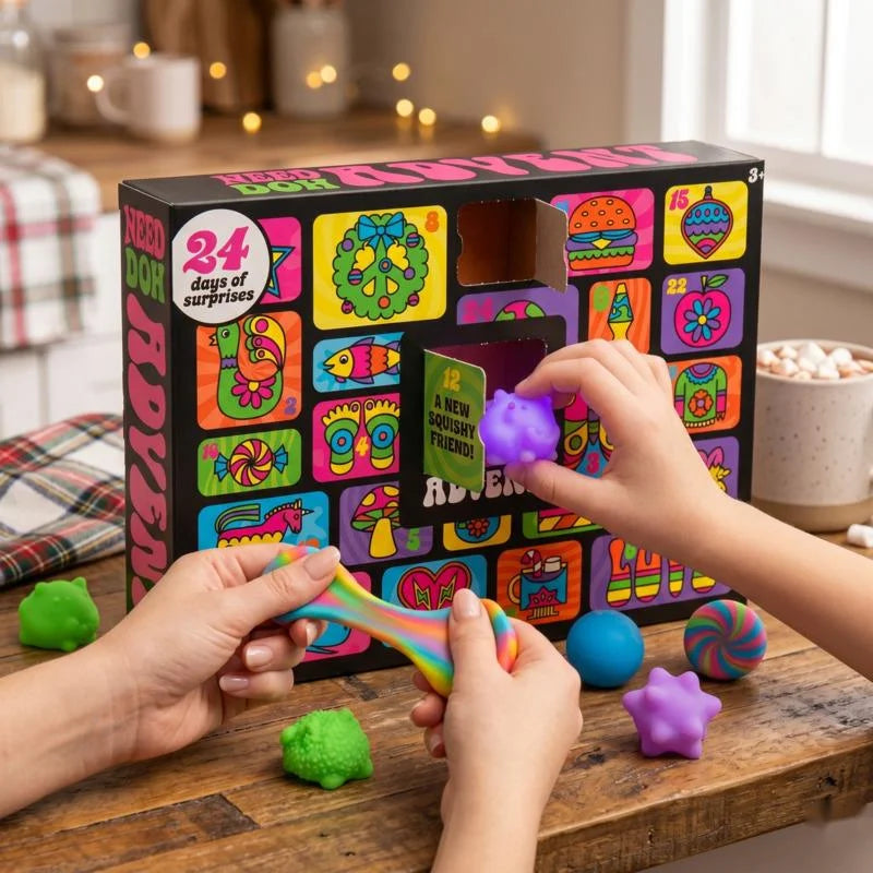 24 Day Squishy Advent Calendar for Kids