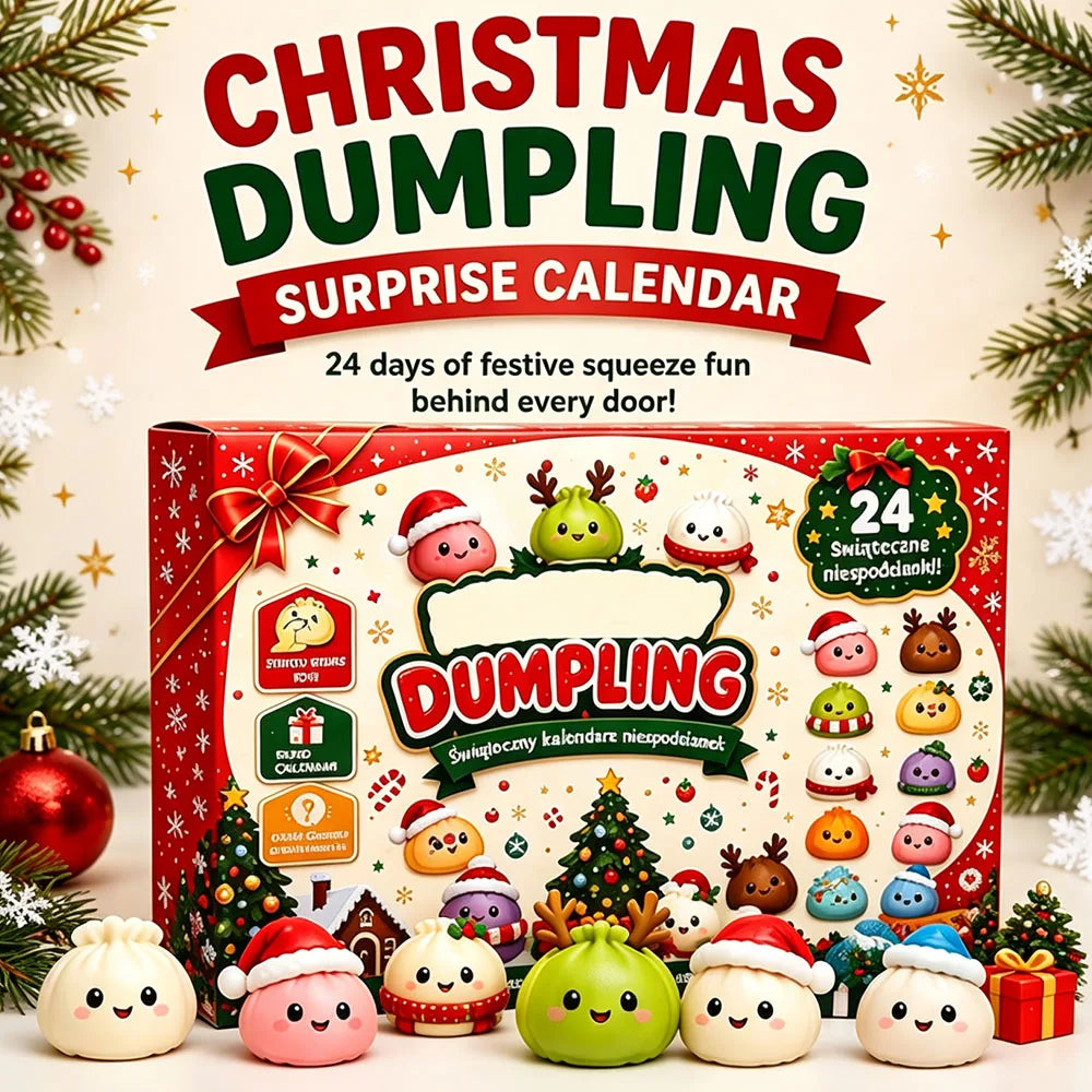 24 Day Christmas Dumpling Squishy Advent Calendar