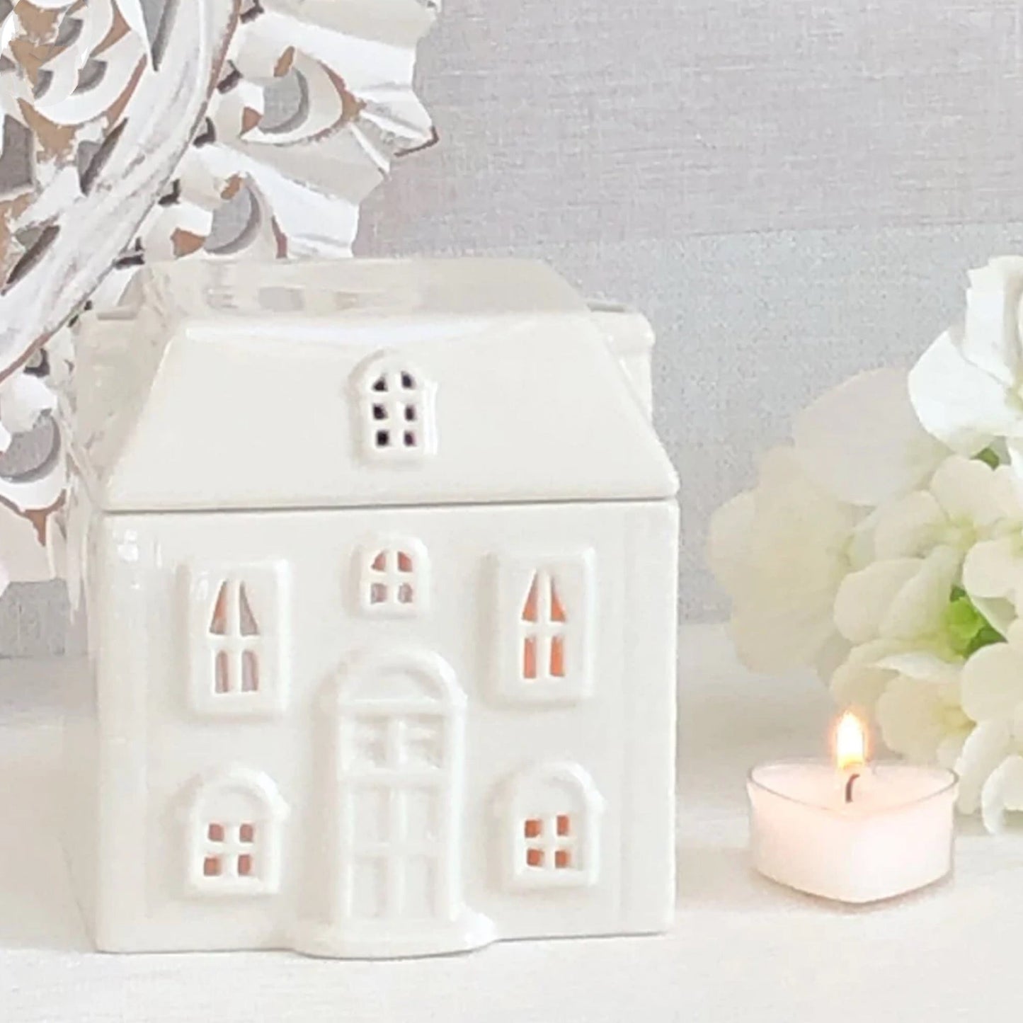 Ceramic House Wax Melt Warmer